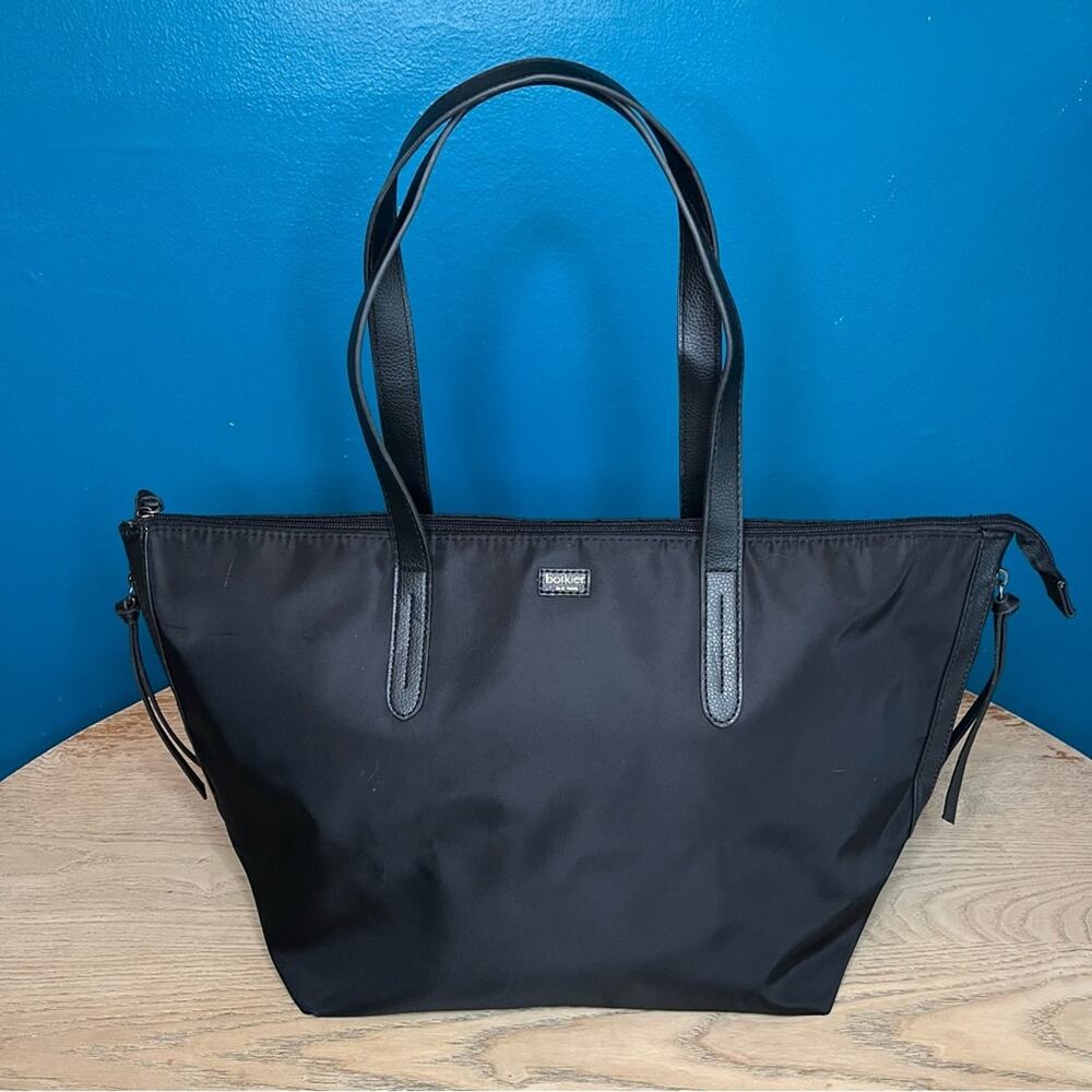 Botkier New York Bond Black Nylon Tote Bag Women’s Purse Travel Large